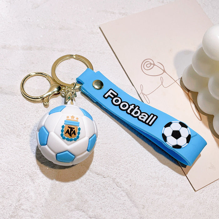 Wholesale Silicone Cartoon Doll Keychain JDC-KC-Qiwei011