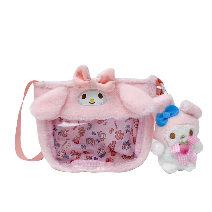 Wholesale Cute Transparent PVC Children' s Bag Plush Toy Cartoon Bag  Doll Crossbody Bag
