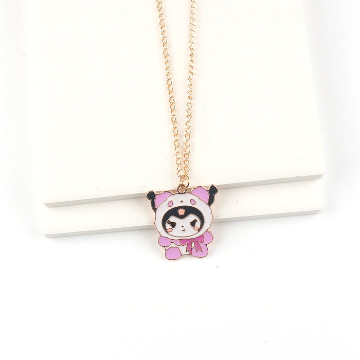 Wholesale Cartoon Alloy Pendant Necklace JDC-NE-FuYu012