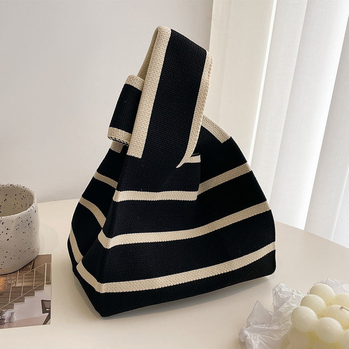 Wholesale Polyester Knitted Cartoon Knitted Shoulder Handbag JDC-HB-Shec002