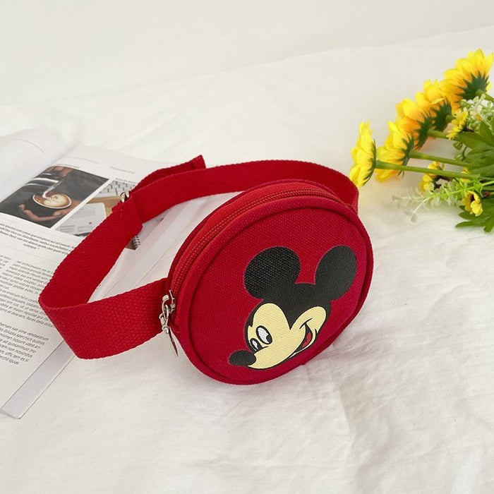 Wholesale children's waist bag cartoon round bag coin purse