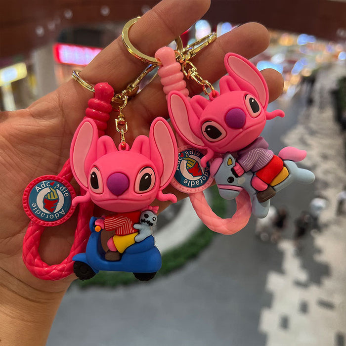 Wholesale Cute Creative Stitch Keychains JDC-KC-MiaoY072