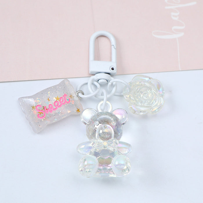 Wholesale   Keychain School Bag Pendant  Student Bag Pendant Accessories