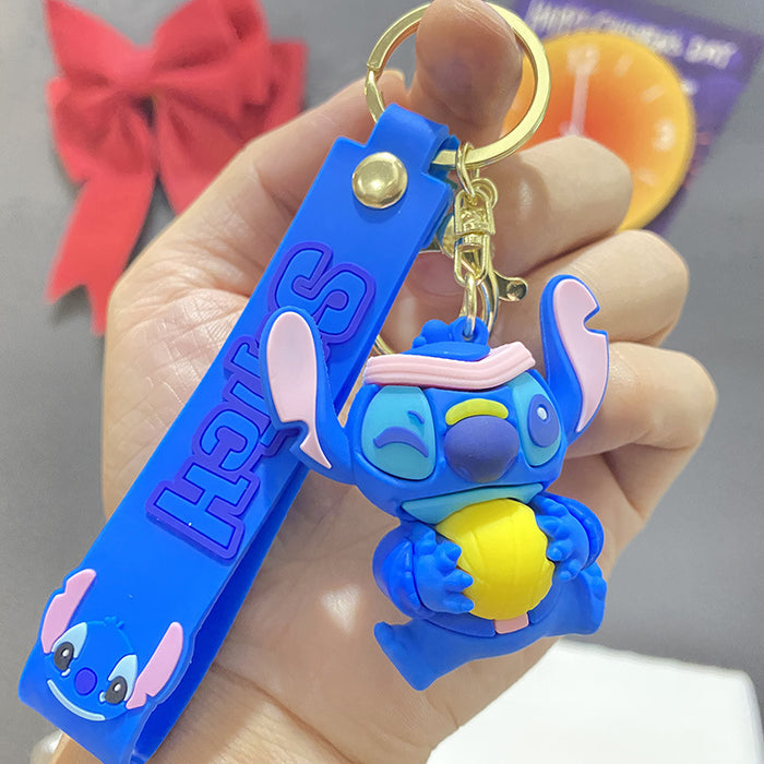 Wholesale PVC Cartoon Doll Keychain JDC-KC-WuYi119