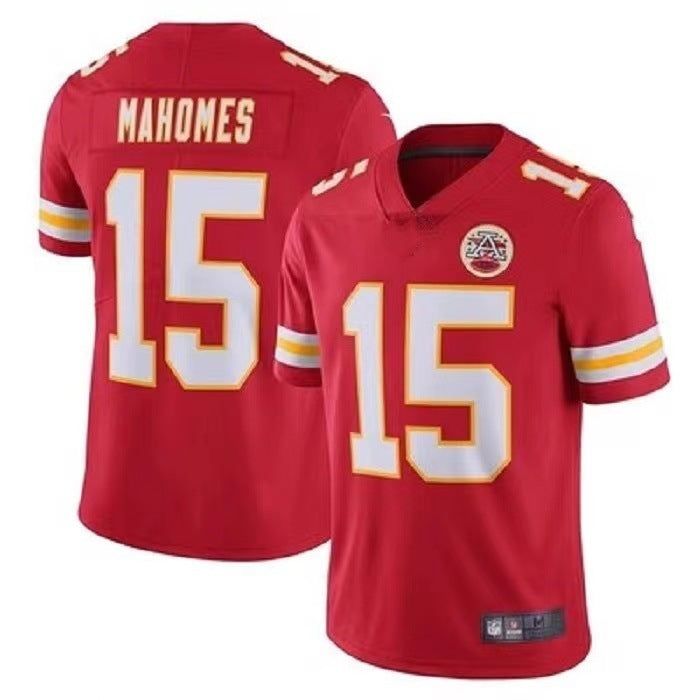 Wholesale NFL Football Uniforms Chiefs No. 87 KELCE No. 15 No. 10 PACHECO No. 25 Embroidery JDC-CTS-HF001