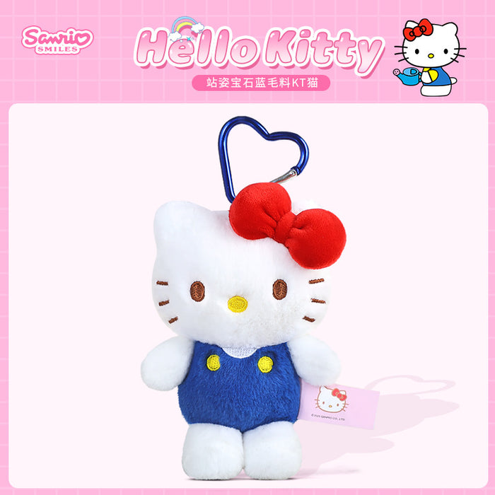 Wholesale Cute Cartoon Bag Pendant Plush Doll Keychain School Bag Pendant Doll