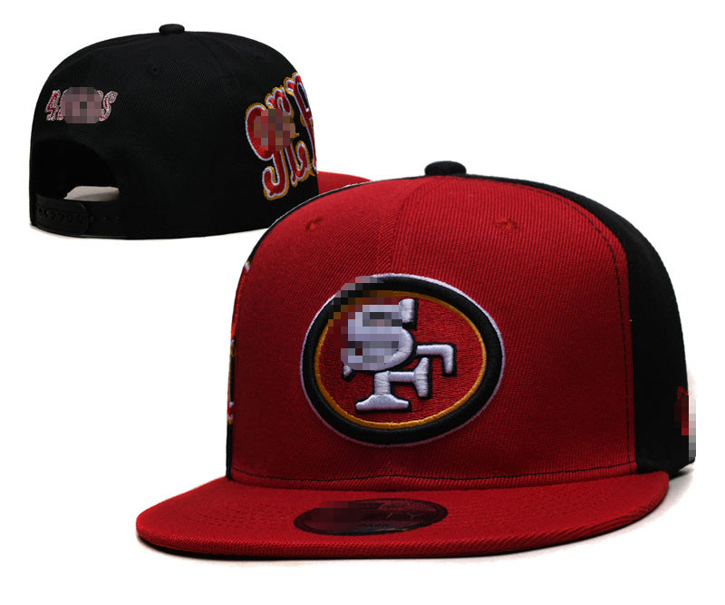 Wholesale Rugby Hats Embroidered Flat-Brimmed Hats Outdoor Sun Protection Hats Versatile Large Brims