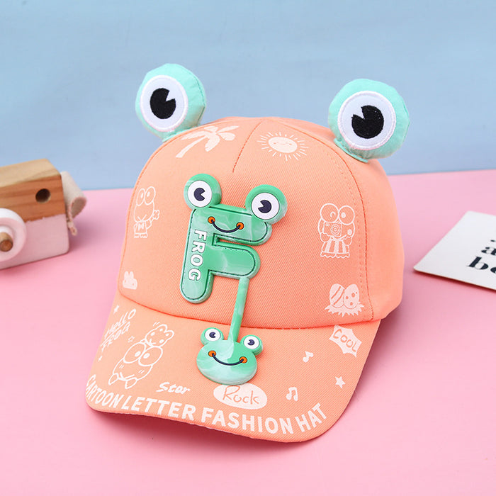 Wholesale Summer Cartoon Children's Cotton Polyester Baseball Cap JDC-FH-ChuYu003