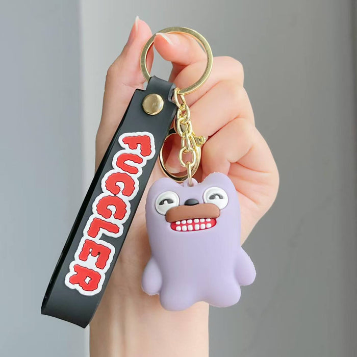 Wholesale Cute Tooth Monster Keychains