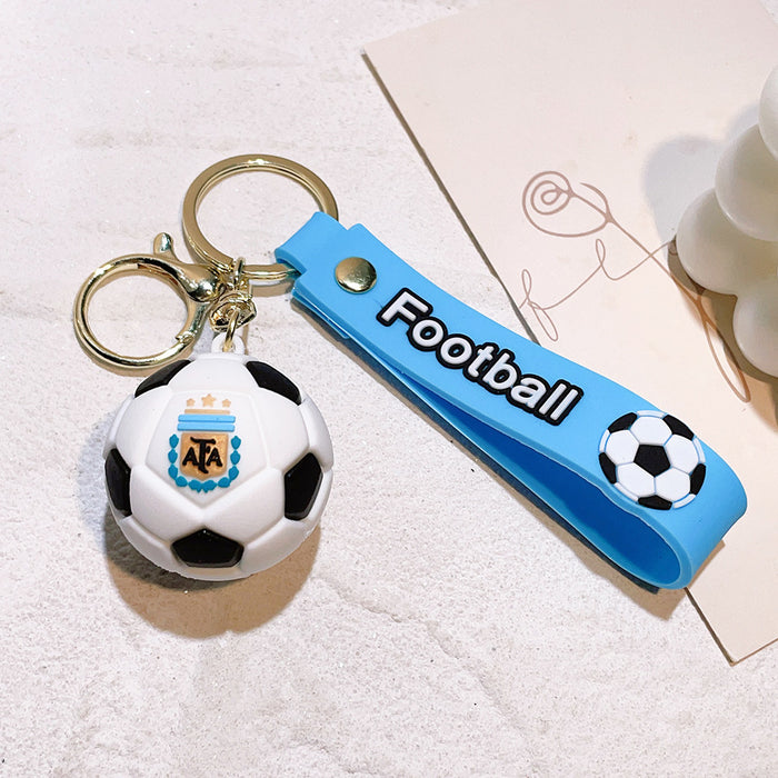 Wholesale Silicone Cartoon Doll Keychain JDC-KC-Qiwei011