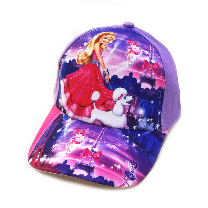 Wholesale Cute Cartoon Printed Cotton Children's Baseball Caps JDC-FH-BoD009