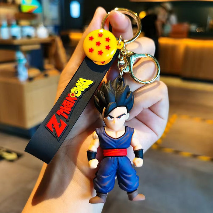 Wholesale Cartoon Doll Silicone Keychain JDC-KC-HongSheng006