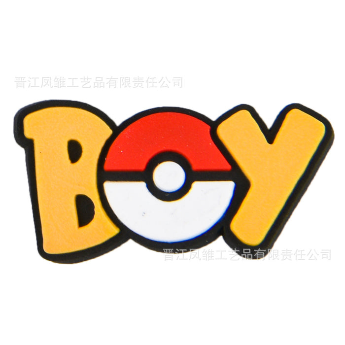 Wholesale 50pcs Cartoon Shoes Charms shoe buckle DIY accessories