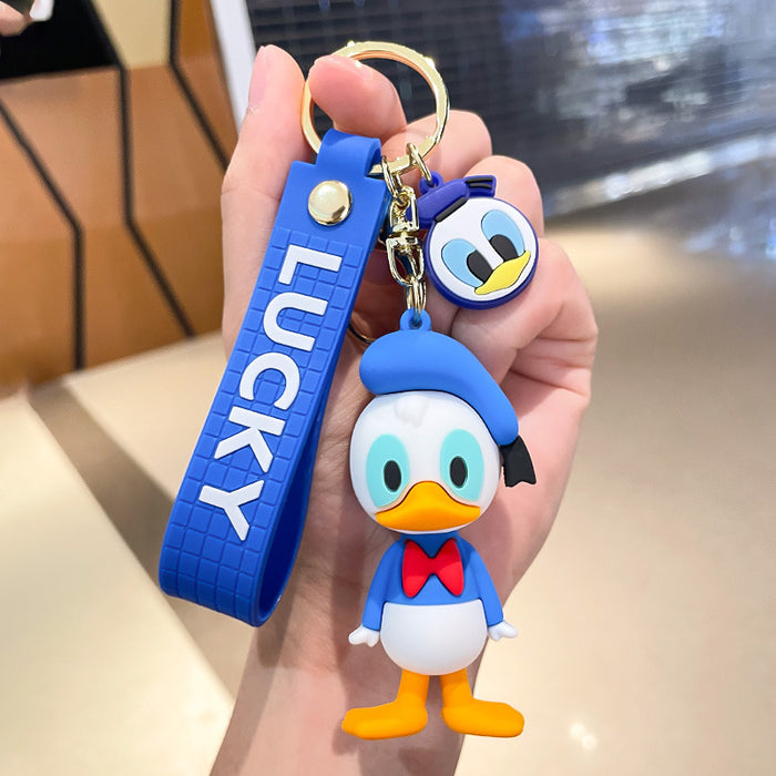 Wholesale Cartoon Silicone Doll Keychain JDC-KC-HaoXi022