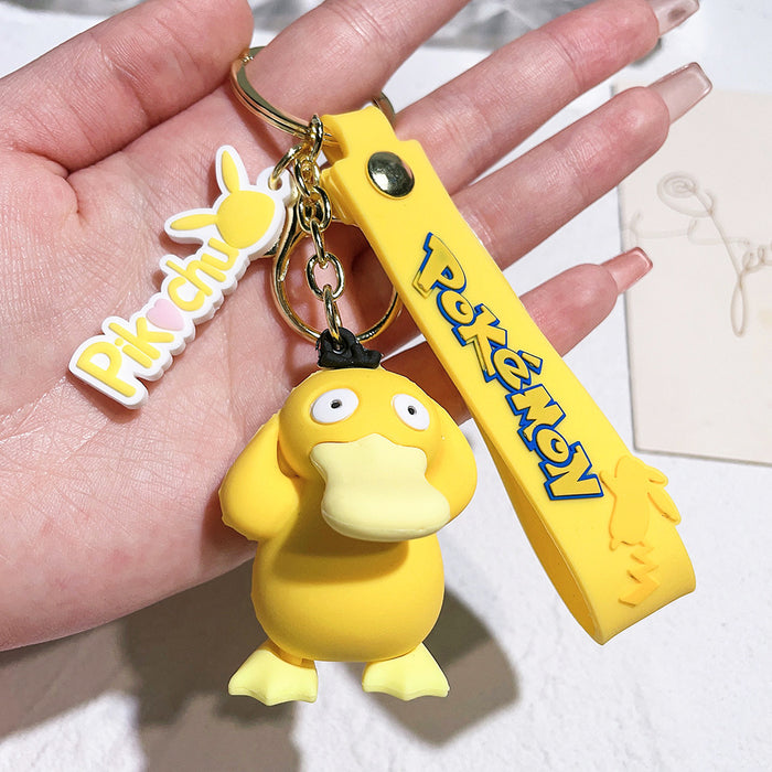 Wholesale Cartoon Silicone Doll Keychain JDC-KC-QiChao026