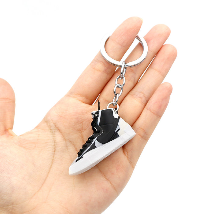 Wholesale PVC Basketball Shoe Model Keychain JDC-KC-QLPing015