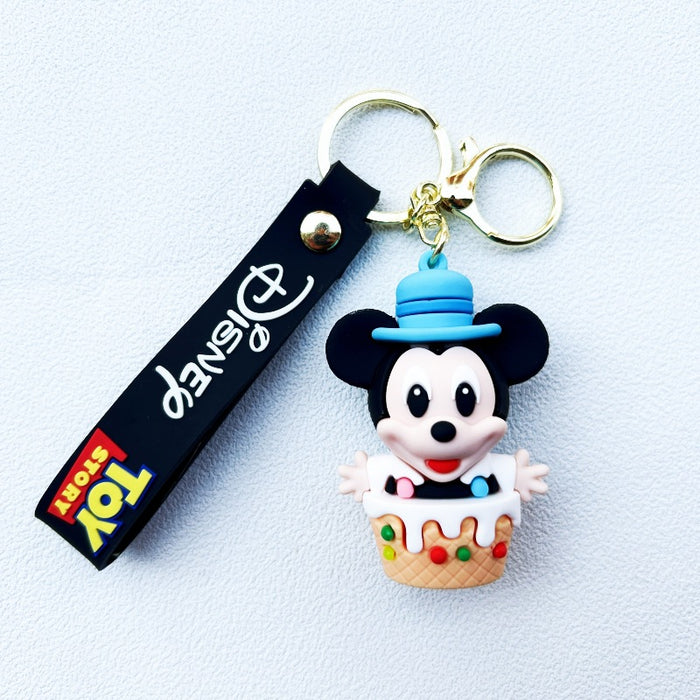 Wholesale PVC Cartoon Doll Keychain JDC-KC-WuYi203