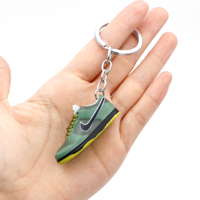 Wholesale PVC Basketball Shoe Model Keychain JDC-KC-QLPing016