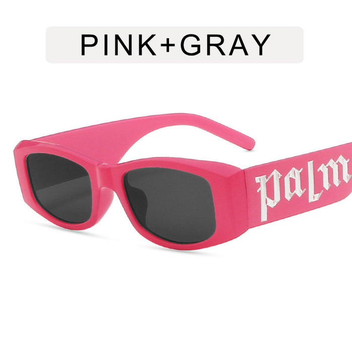 Wholesale  Pink Small Frame Sunglasses Women's  Sunglasses Men's Frame
