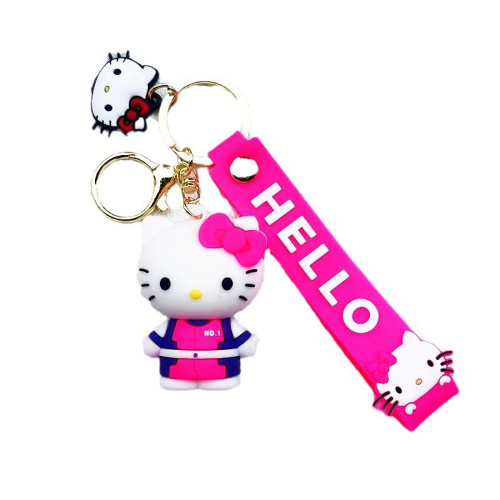 Wholesale PVC Cartoon Doll Keychain JDC-KC-ChuC052