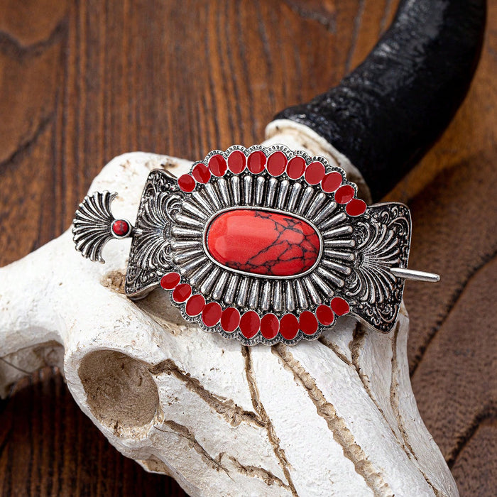 Wholesale Retro Stone Women' s Hair Accessories Hairpin