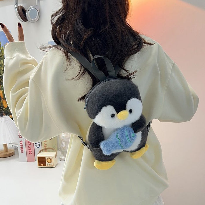 Wholesale Backpack, children's doll bag, cartoon doll backpack, grab bag