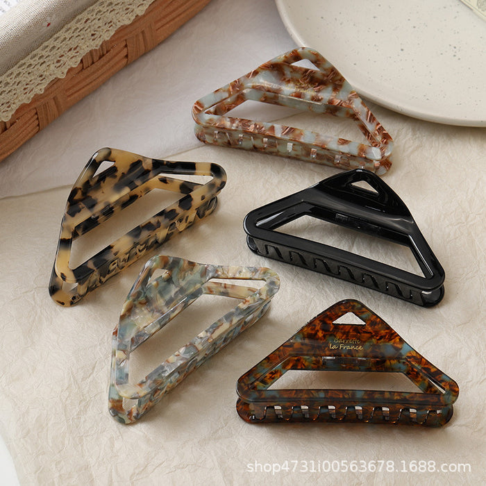 Wholesale Simple Elegant Acetate Chocolate Hair Clips