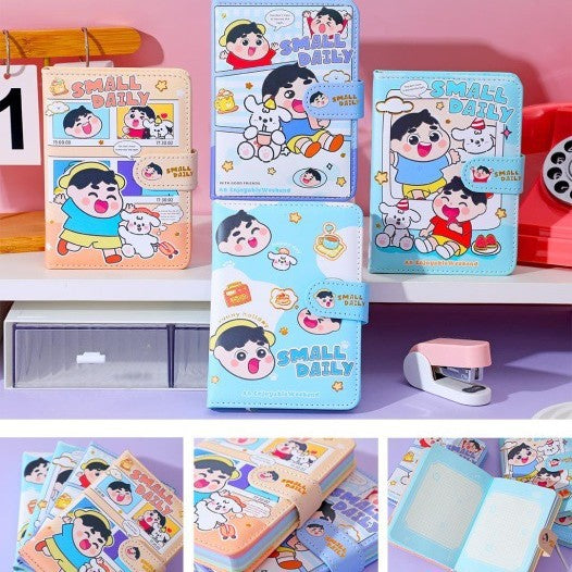 Wholesale Imitation Leather Magnetic Closure Pocket Notebook - Trendy Hand Ledger MOQ≥2