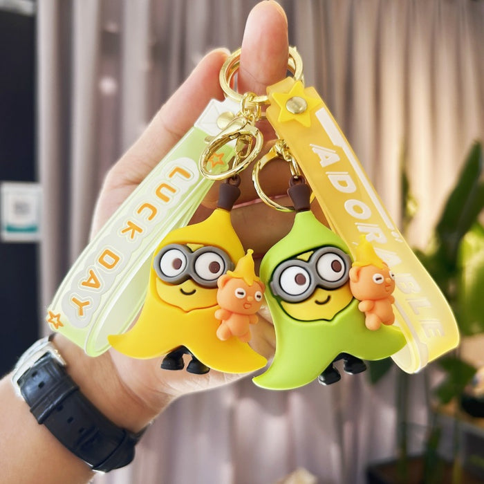 Wholesale PVC Cartoon Doll Keychain JDC-KC-WuYi204