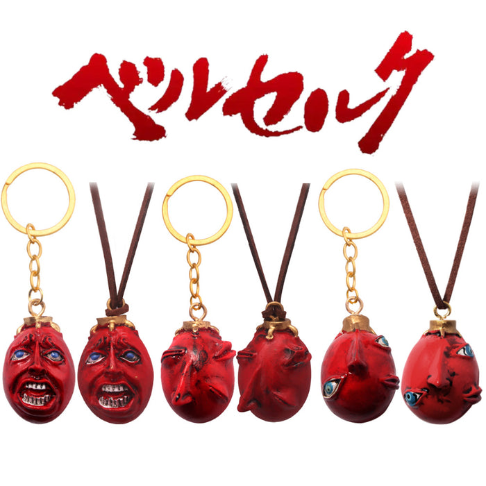 Wholesale Halloween Heart Pendant Resin Necklace JDC-NE-YouM014