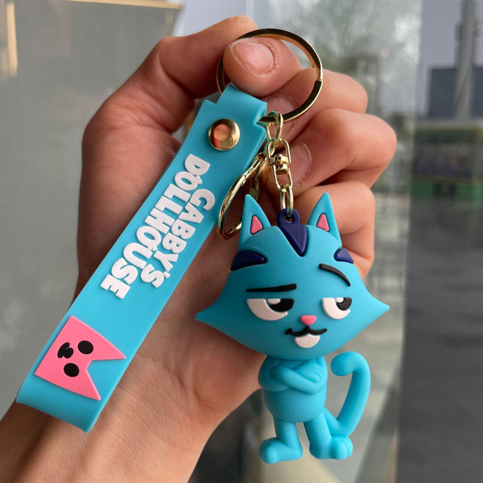 Wholesale House keychain cartoon figurine backpack pendant decoration small gift wholesale