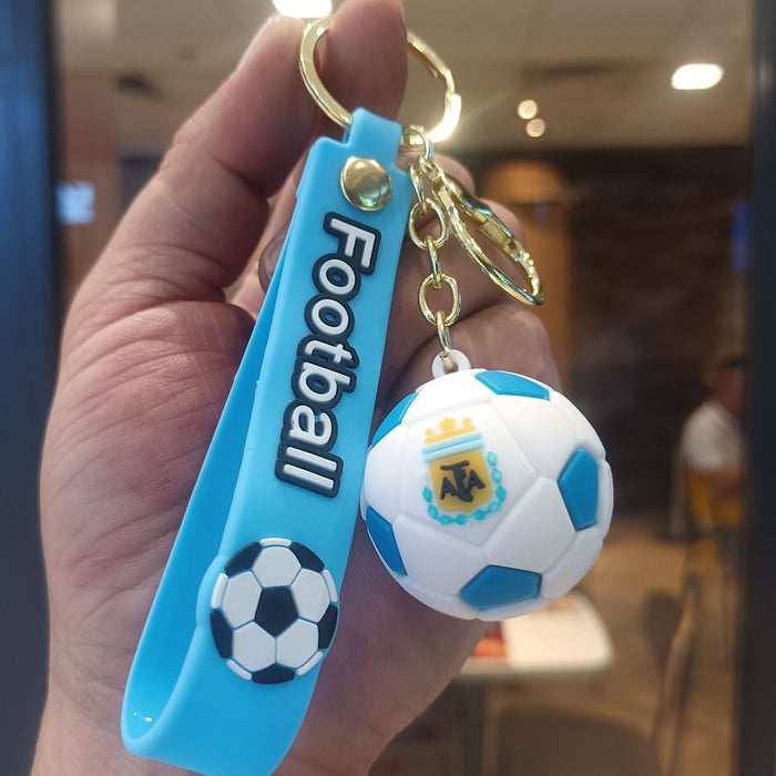 Wholesale Cartoon Soccer Keychain