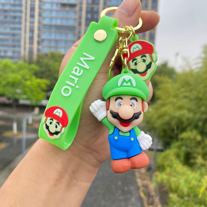 Wholesale  keychain cartoon  bag PVC pendant