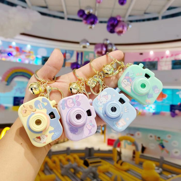 Wholesale Creative Cartoon Projection Camera Keychain JDC-KC-HuJian002