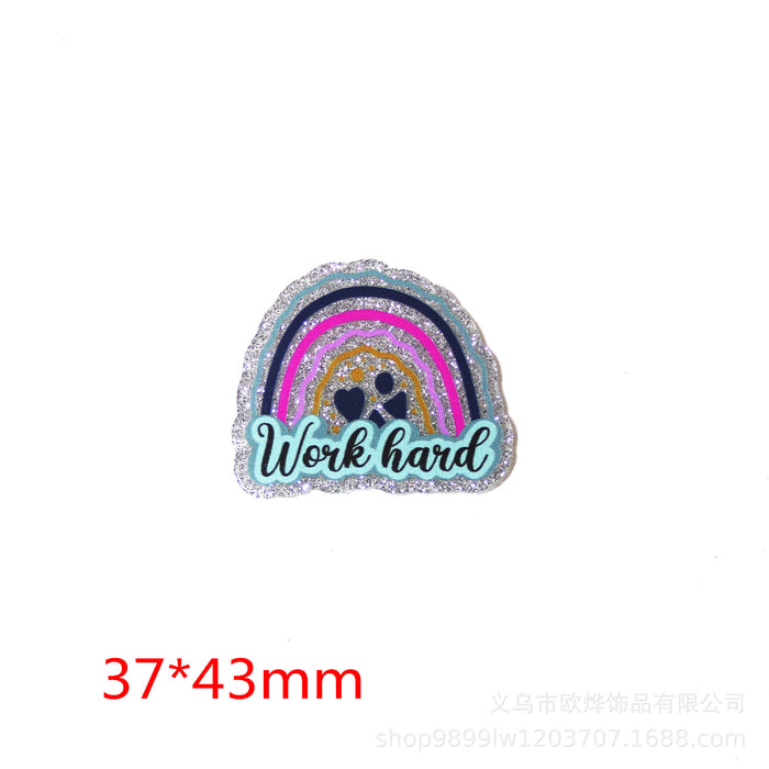 Wholesale Cartoon Organ Acrylic Pin DIY Patch Accessories JDC-FK-OuYie009