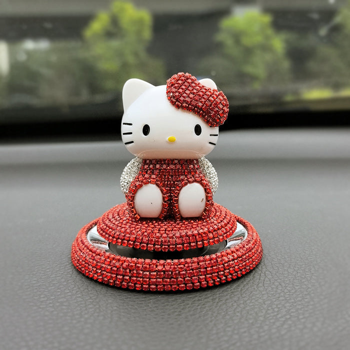 Wholesale Cute cat-shaped solid perfume car accessories