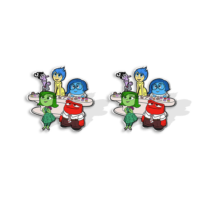 Wholesale Cartoon Resin Earrings JDC-ES-KaLu015