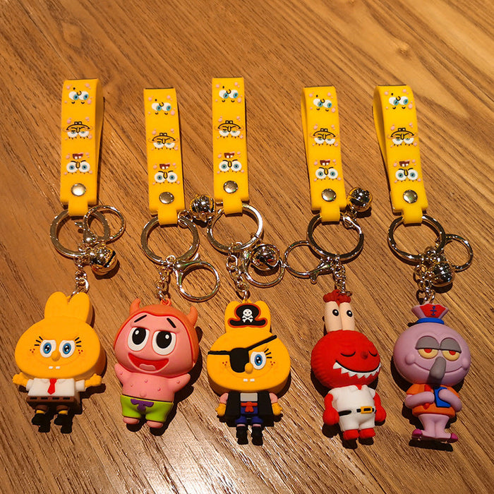 Wholesale silicone cute animation key chain （F） JDC-KC-YMeng011