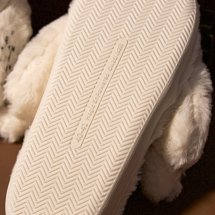 Wholesale Plush adult slippers are warm and cute
