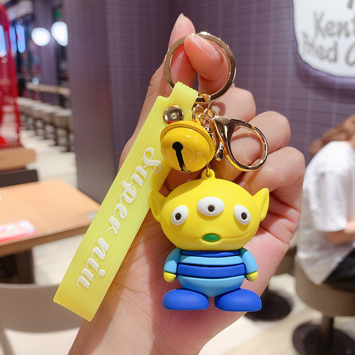 Wholesale PVC Cartoon Cute Doll Keychain JDC-KC-Yid027