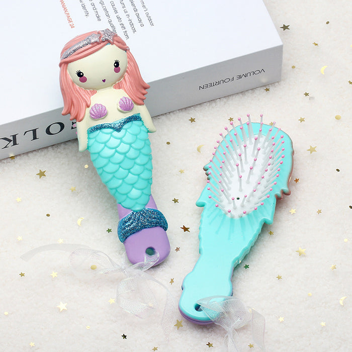 Wholesale KIDS Cartoon Plastic Anti-knot Comb JDC-CM-Lany004