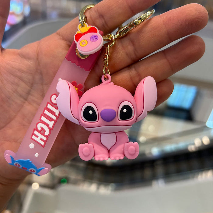 Wholesale Creative Soft Rubber Doll PVC Keychain (F) JDC-KC-XingS008