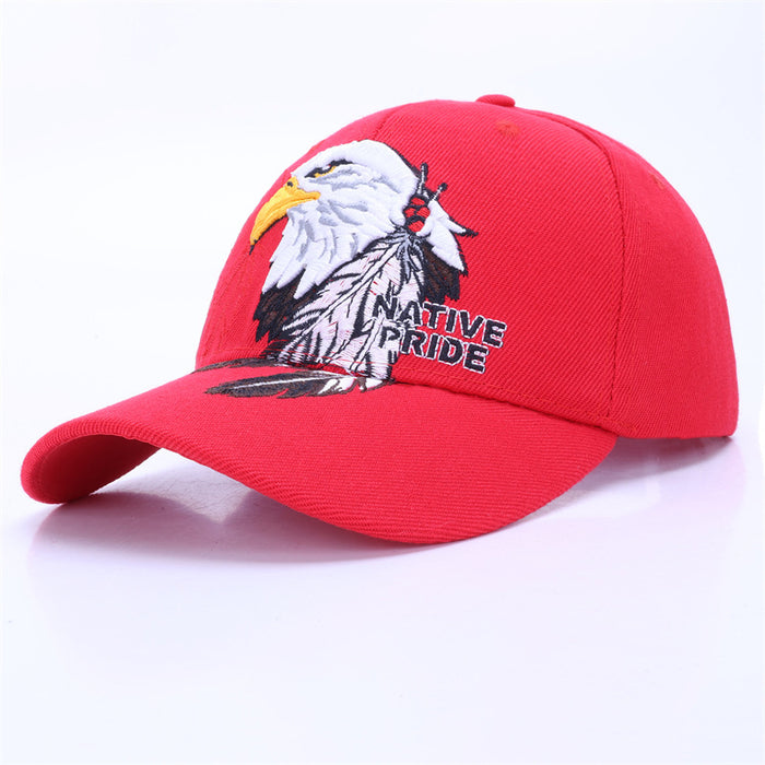 Wholesale Stylish Men S Embroidered Eagle Baseball Cap Sun Hat For Spring Autumn Casual Wear