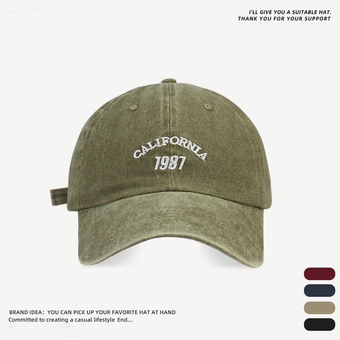 Wholesale Vintage Washed Cotton Baseball Cap JDC-FH-Yizhan003