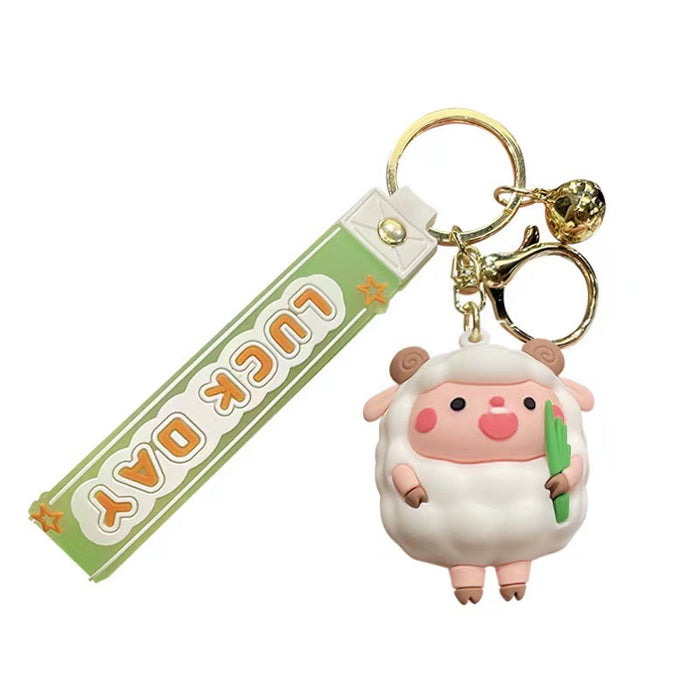 Wholesale Cute Little Sheep Pendant Keychain