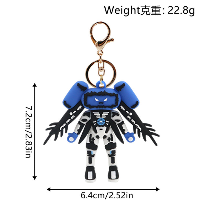 Wholesale Cartoon Anime PVC Keychains JDC-KC-HaoAn011