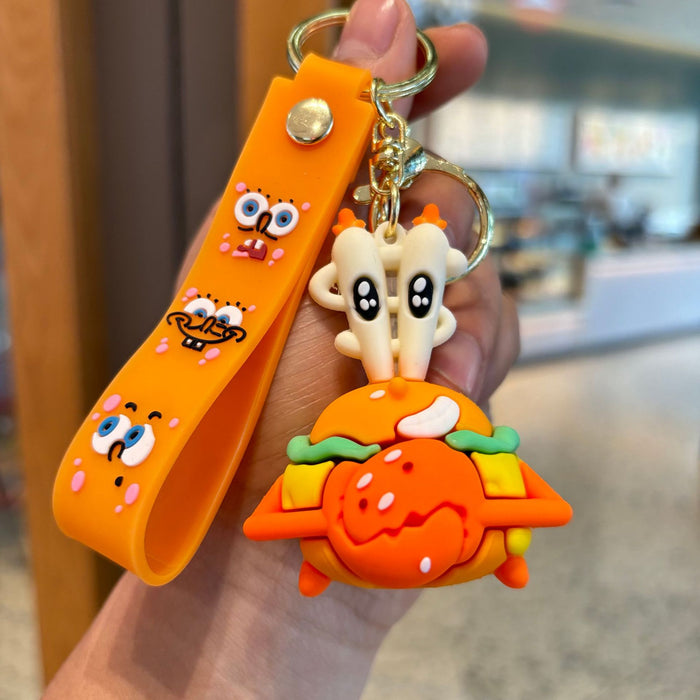 Wholesale Cartoon PVC Keychain JDC-KC-PengYu009
