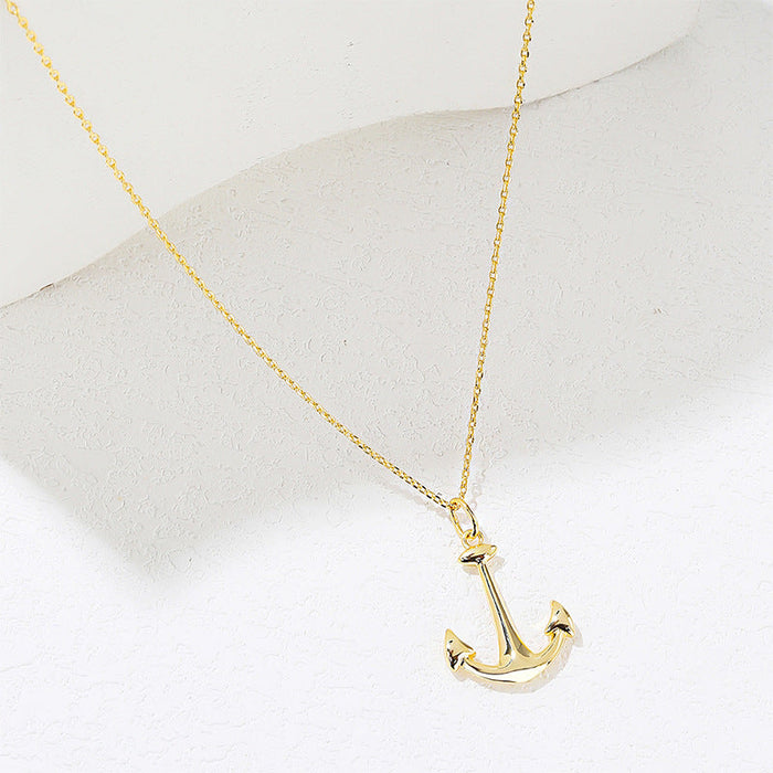 Wholesale Necklaces Copper Anchor JDC-NE-Jingx002