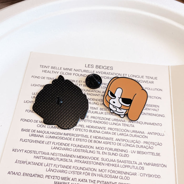 Wholesale Cartoon cute metal badge accessories