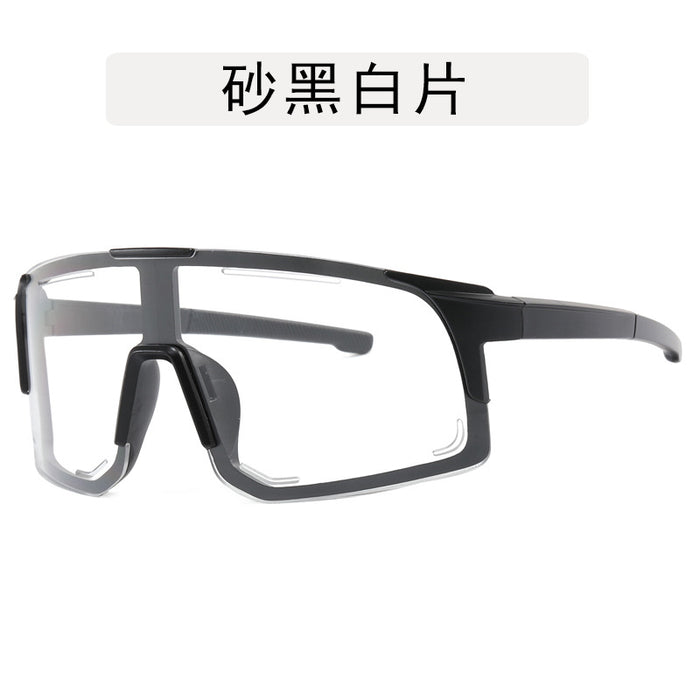 Wholesale Outdoor sports cycling flat mirror, new fashionable mirror, eye frame integrated goggles
